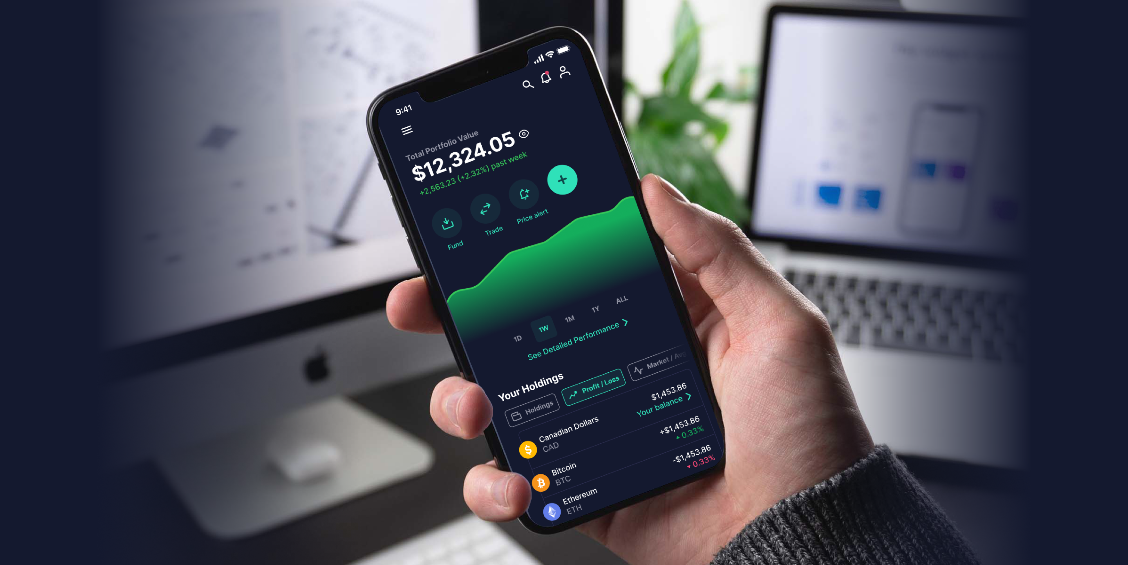 AI Trading Dashboard Preview